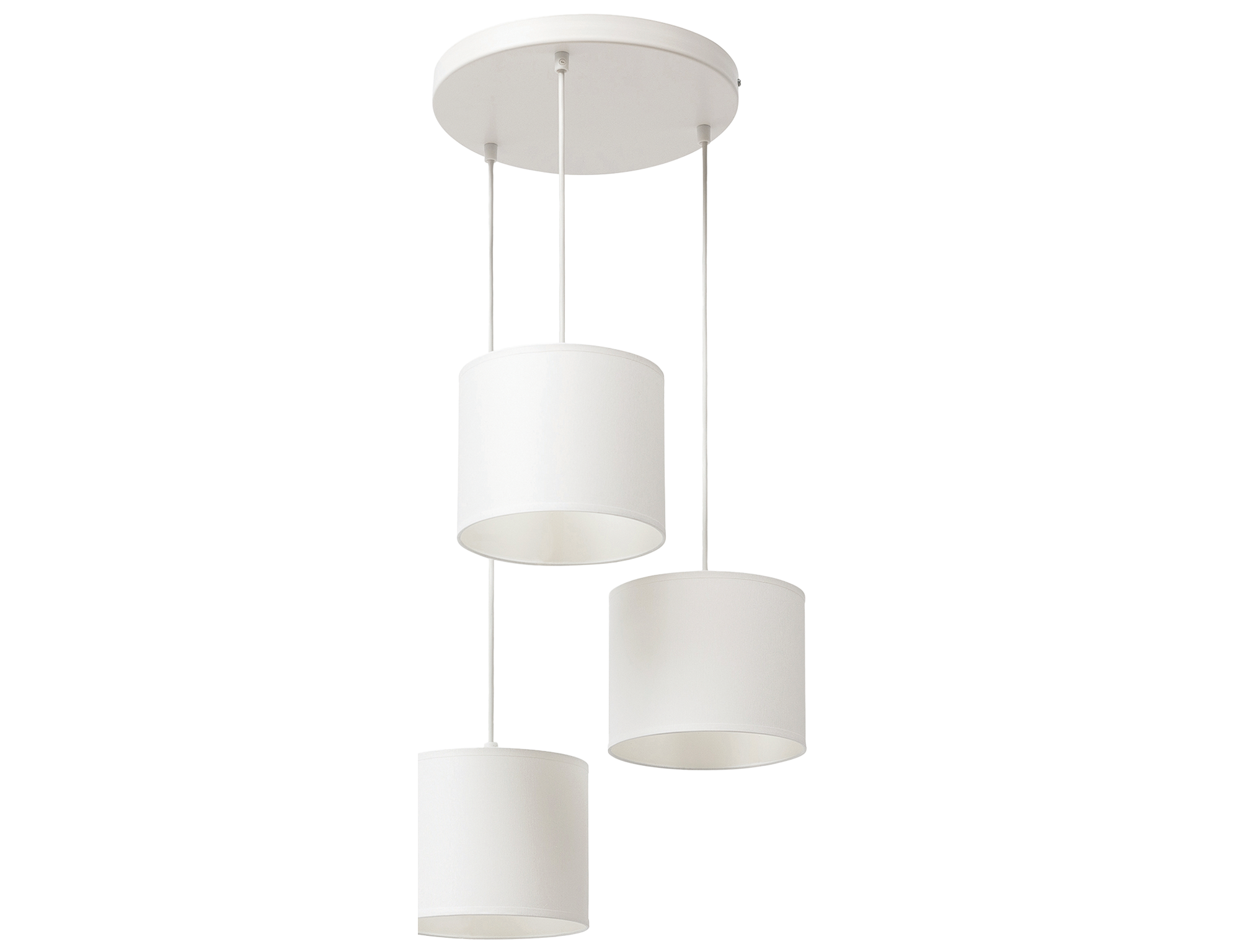 Vespillo, 45x45x105cm zavesená 3 biely